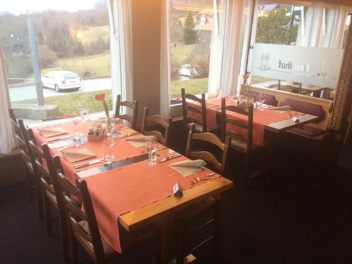 Hotel Restaurant Heidihof Maienfeld Exteriör bild