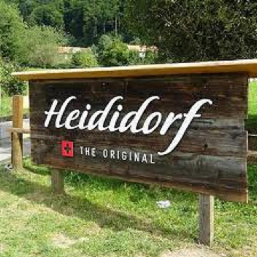 Hotel Restaurant Heidihof Maienfeld Exteriör bild