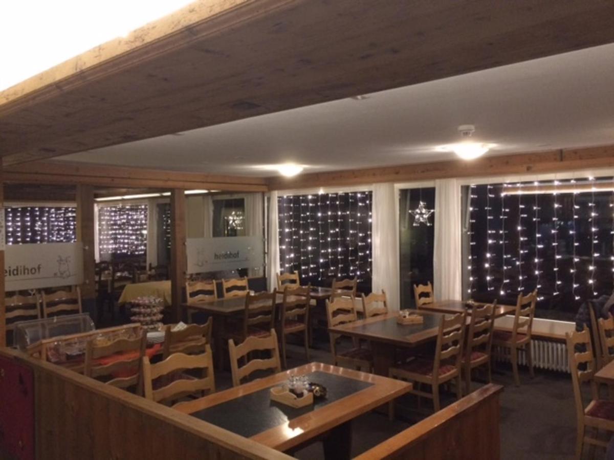 Hotel Restaurant Heidihof Maienfeld Exteriör bild